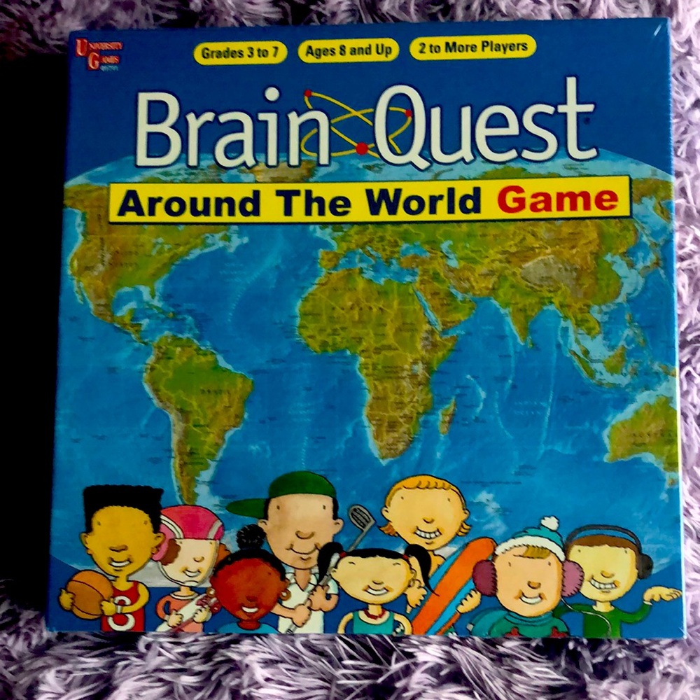 Brain quest around the world game new in package